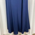 Mac Duggal Midnight Blue Fabulous Lace Illusion Bodice Beaded Belt Gown Sz.22W Photo 13