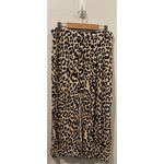 Anthropologie ASTR THE LABEL Leopard Midi Button Front Skirt Photo 3