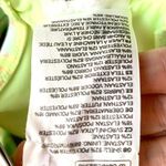 H & M Neon Green Yellow Burst Square Neckline Print Bikini Top Bathing Swim S Photo 8