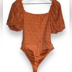 Haute Monde burnt orange Bodysuit Photo 1