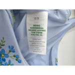 Brand New American Eagle Women's Size Medium Blue Floral Bralette Bra Photo 7