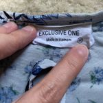 None Exclusive One Floral Womens Blouse Short Sleeve Size Medium Shirt Photo 5