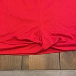Gilly Hicks Womens XL Red Pajama Top NEW Cozy Twist Front Crop Photo 1