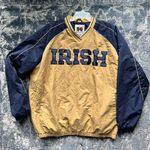 Norte Dame Windbreaker Gold Size XL Photo 0