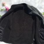 Swiss Tech Fleece Lined Grey Gray Zipper Jacket Black Size M Photo 3