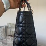 Womens Small Black & Gold Crossbody Purse Ladies Stylish Casual Handbag Photo 3