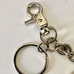 Sienna Ricci silver tone key tag key chain Photo 5