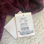 Oleg Cassini  Off-the-Shoulder‎ Lace Sheath Dress Wine Size 8 NWT Photo 11