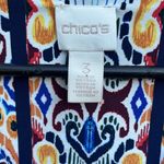 Chico's EUC Chico’s Ikat Medallion Stretch Dress Size XL Photo 1
