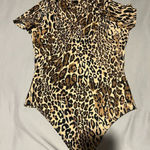 Bar III  animal print bodysuit M Photo 0