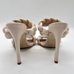 Steve Madden  Sandals Womens 6 Cream Kenley Braided Heeled Sandals Mules‎ Heels Photo 5