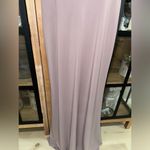 Jenny Yoo  BHLDN maxi dress fig lavender bridesmaid cowl drape capri bianca long Photo 5