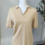 ASOS Women’s Oversized Collared Knit Cotton V-Neck Blouse Size XS Photo 1