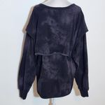 Converse Women's Oversized Black Dyed Sweatshirt Size XL Oversized Sweatshirt Photo 4