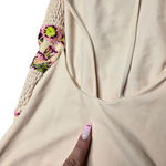 Tori Praver  Smocked Floral One-Piece Swimsuit Size: Small Photo 5