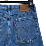 Levi's Levi’s SZ 24 Wedgie Jeans Button-Fly Distressed Frayed Hems Medium Wash Blue Photo 6