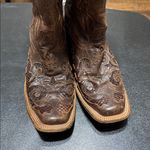 Corral  Vintage Brown Embroidered Heeled Boots Made in Mexico Size 7 Photo 1