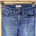 Madewell  Women's 9" High-Rise Skinny‎ Jeans Size 27 Blue Distressed Streetwear Photo 1