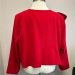 Eloquii  Red Bow Blazer - New - Size 26 Photo 2