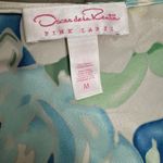 Oscar de la Renta  Floral Nightie Slip Dress Women's Blue Size Medium Photo 3