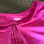 NWT Stylest Ultra Pink Sculpting Puff Sleeve Swimsuit L Size L Photo 3