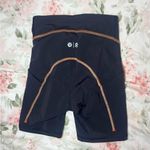Lululemon x Barry’s Power Thru HR Short 6” Orange Seam Black Shorts Size 2 Photo 0