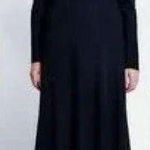 ZARA  Cut Out Cold Shoulder Gothic MIDI  Dress Limited Edition Size Medium Photo 0