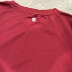 Gradual Burgundy Long Sleeve Active Top w/ Zip Pocket & Thumb Holes Size S EUC Red Photo 7