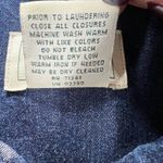 LL Bean Vintage Jean Jacket Women L Blue Denim Pockets Trucker Classic Retro 90s Size L Photo 13