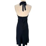 J.Crew Women's Y2K Silk Babydoll Halter Neck Midi Slip Dress Blue Size 4 Fairy Photo 1