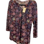 Jason Maxwell  Women's Blouse Top Floral
3/4 Sleeve Cotton Blend Size L Photo 12