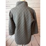 Soft Surroundings  Knit Sweater Medium Textured Poncho Chunky 2CJ97 Tunic Shirt Photo 2