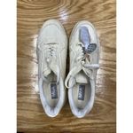 MIA  Casual Fashion Sneakers Women's 11 White Leather Lace Up Comfort Shoes S44 Photo 7