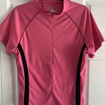 Canari Womens XL Pink Bike Jersey Full Zip Cycling Short Sleeve Performance Photo 0