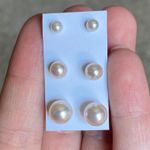 ‼️Faux Pearl Earrings‼️ Pink Photo 3