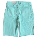 NYDJ NWT  Brielle Shorts Aqua Size 8 Photo 8