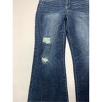 Liverpool Jeans Company Liverpool The Crop Flare Denim Blue Jean Size 6/28 Photo 4