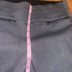 Candie's Audrey Pull On Dress Pants Y2K Stretch Zip Pockets Gray Women's XS Photo 3