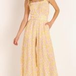 Faithfull the Brand Dolores Ida Floral Print Belted Jumpsuit Size 4 NWOT Photo 9