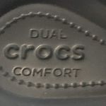 Crocs Women's Navy Blue SLIP ON WEDGE Sandals with Jewel Accent CLEAN EUC Photo 1