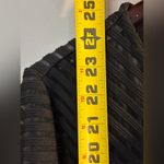 Chico's Chico’s Easywear Sheer Stripe Full Zip Cardigan jacket Sweater Size 1 Medium Photo 6