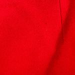 J.Crew  the pencil skirt red wool viscose 8 holiday office party business mini Photo 3