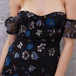 For Love & Lemons Botanic Strapless Dress Photo 4