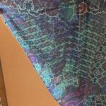 One World Blue and Green Sheer cover up petite medium Photo 10