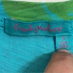 Fresh Produce Women’s Shirt & Skirt Set Blue & Green Top Size Small Skirt XS Photo 2