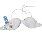 InMocean Star Crochet Bandeau Bikini Top L NWT White Size L Photo 1