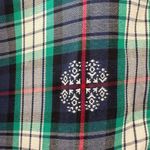 Talbots  Green Red Plaid Flannel Long Sleeve Cotton Christmas Shirt Top Holiday S Photo 7