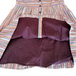 Madewell Scoopneck Mini Tank Dress in Rainbow Stripe Womens Size Medium Photo 7