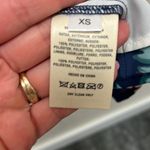 Paper Crown x Rifle Paper Company Rose Floral Design High Low Tank Blouse XS Blue Photo 6