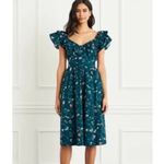 Hill House NWT  Ava Dress in Moody Floral Photo 2